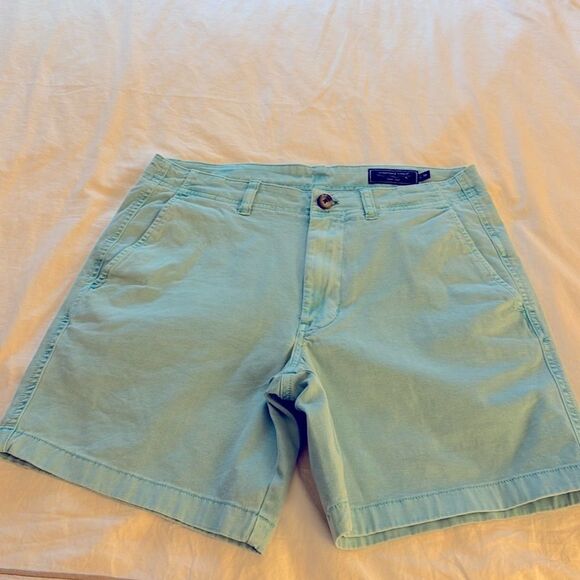 NWOT Vineyard Vines Mens 7 in. Island Shorts in Green Breaker. Size 30. - Picture 1 of 8